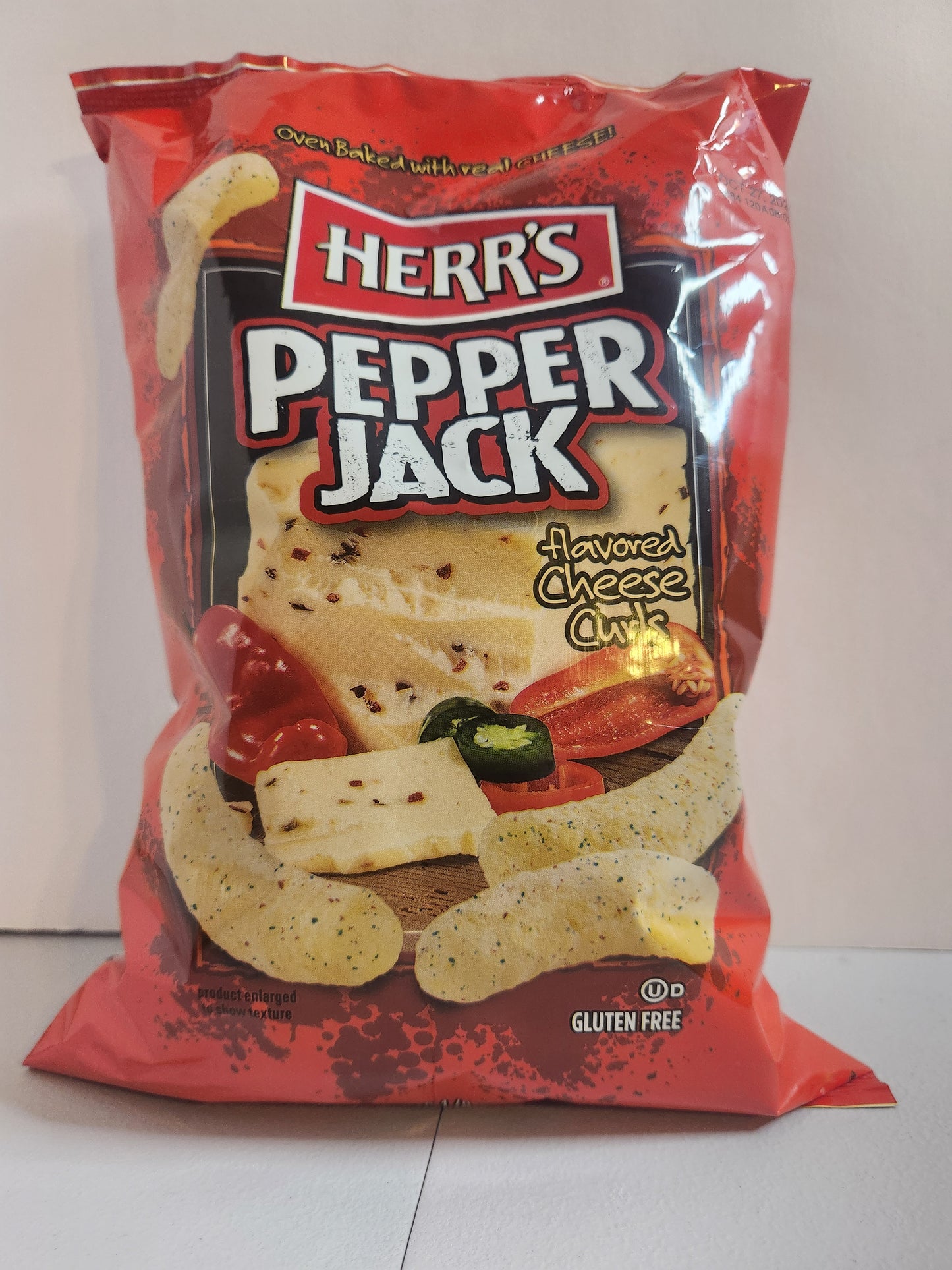 Herr's Pepper Jack Flavored Cheese Curls